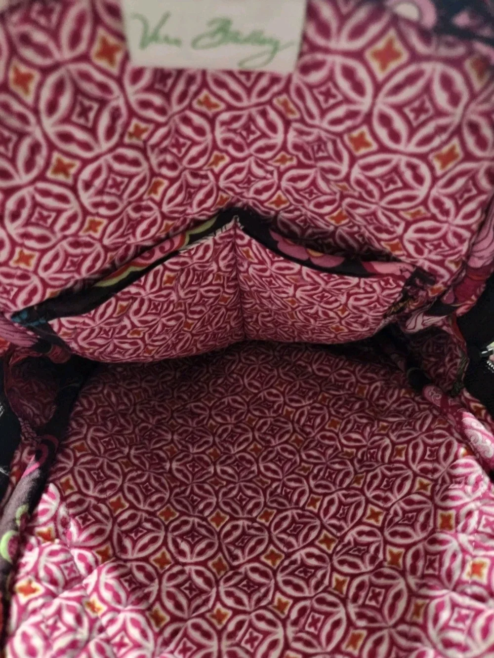 Vera Bradley Quilted Floral Multicolor Backpack